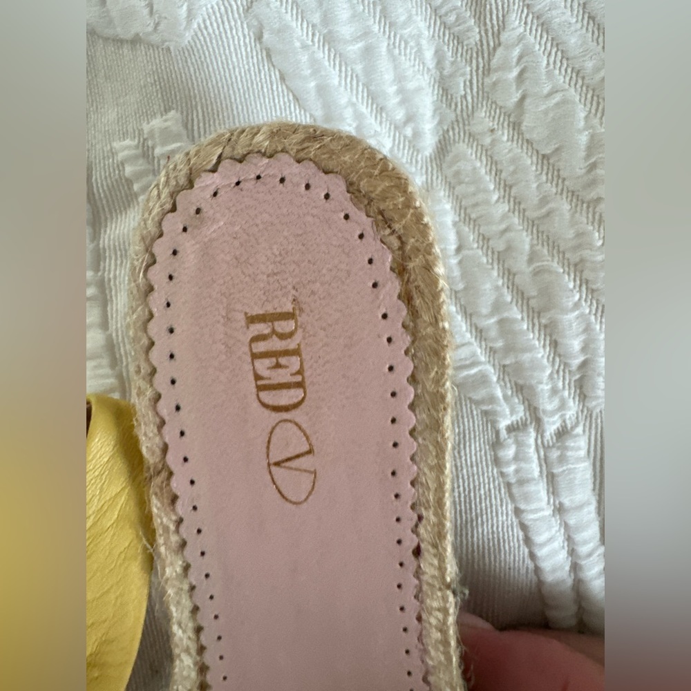 Red by Valentino espadrilles sandals - Picture 3 of 5